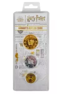 Ilustracja Harry Potter Monety Gringotta 3 szt.